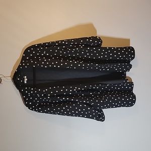 Maurices Polka Dot Plazer Plus Size 3X EUC